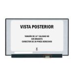 Pantalla LED n140bga-ea4 Slim de 14" 30 Pines Calidad HD para Laptops HP, Lenovo, Acer, entre otras