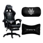 Silla Gamer Xmax Rest cómoda con Respaldo Ergonómico, reclinable y apoyapiés, ideal para Jugadores Profesionales | Marca Nian